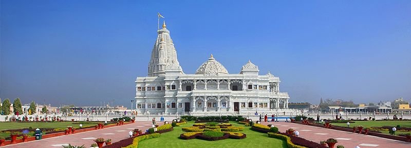 Prem Mandir at Vrindavan.